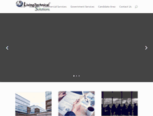 Tablet Screenshot of livingtechnicalsolutions.com